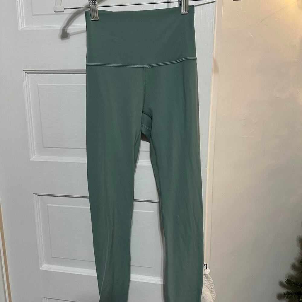 Lululemon teal align leggings